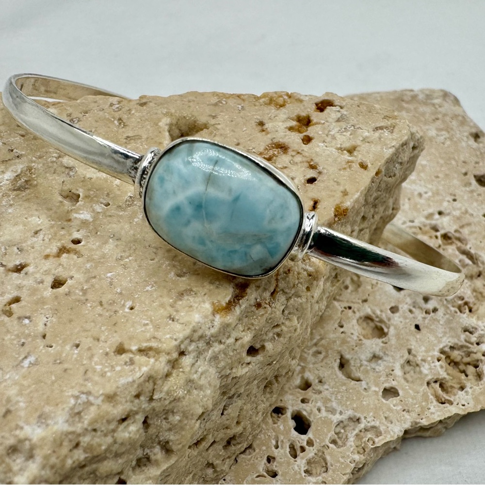 Larimar Bangle Cuff - image 1